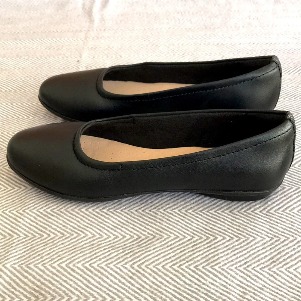 Clarks shoes Gracelin Vail black l’éther cuir noir - Picture 2 of 6